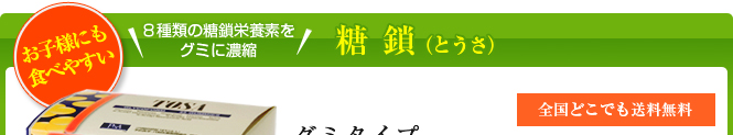 糖鎖（とうさ）